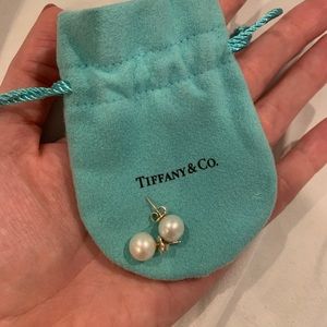 Tiffany and Co Pearl Stud Earrings